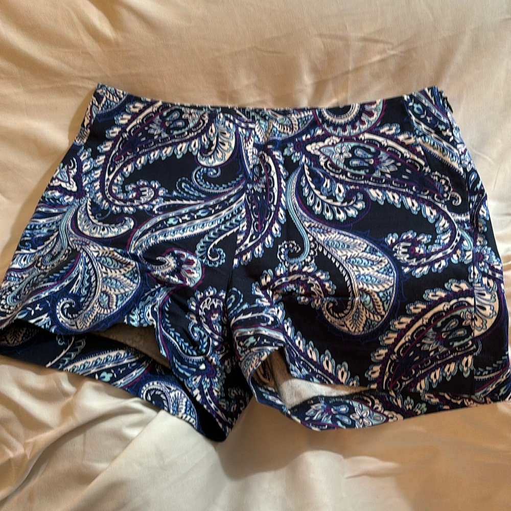 Banana Republic paisley shorts